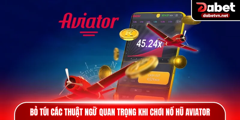 Bỏ túi các thuật ngữ quan trọng khi chơi nổ hũ AVIATOR