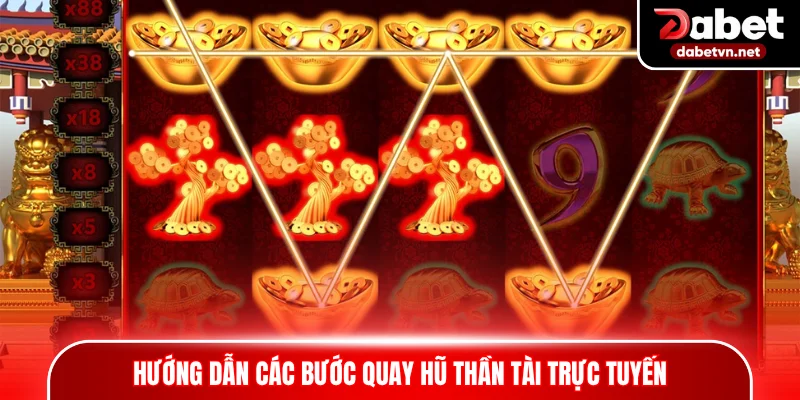 Hướng dẫn các bước quay hũ Thần Tài trực tuyến