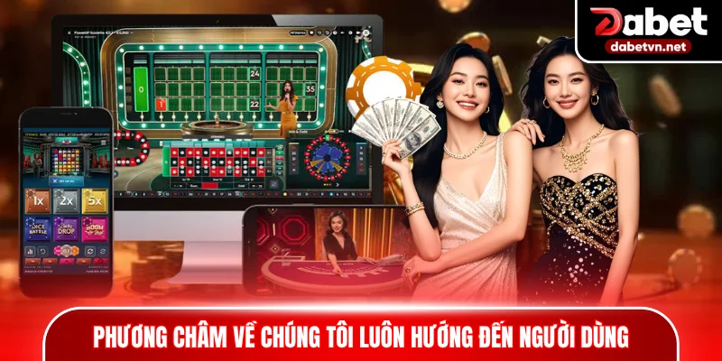 Phương châm về chúng tôi luôn hướng đến người dùng